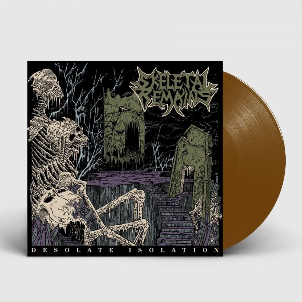 SKELETAL REMAINS - Desolate Isolation (10th Anniversary) [BROWN LP]