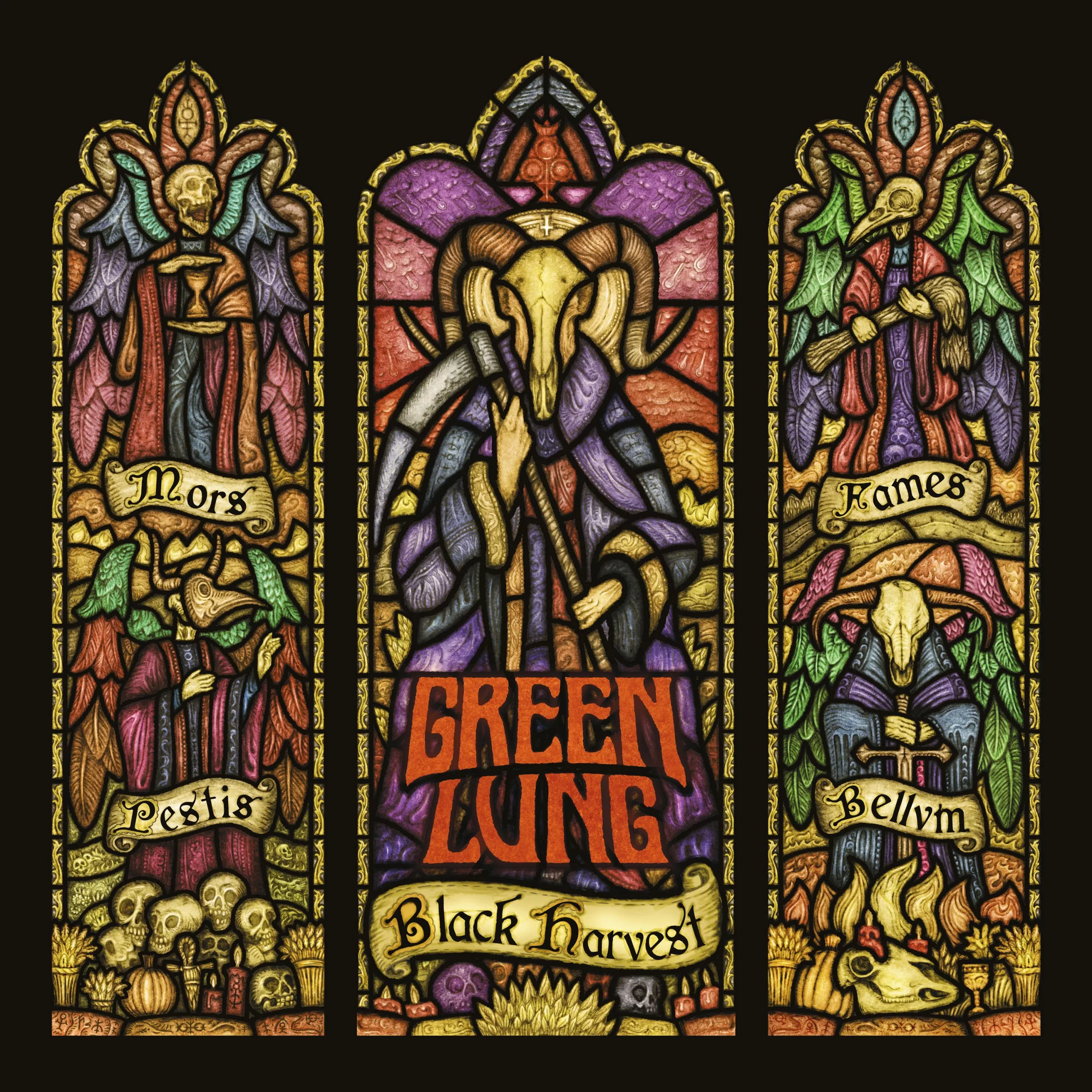 GREEN LUNG - Black Harvest [GREEN LP]