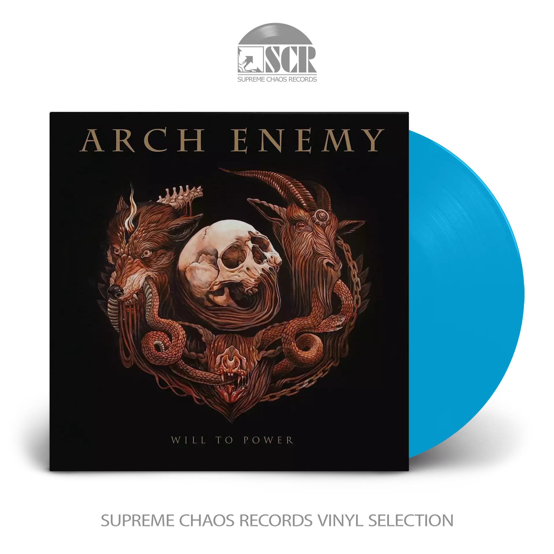 ARCH ENEMY - Will To Power (Re-Issue 2023)  [SKY BLUE VINYL]