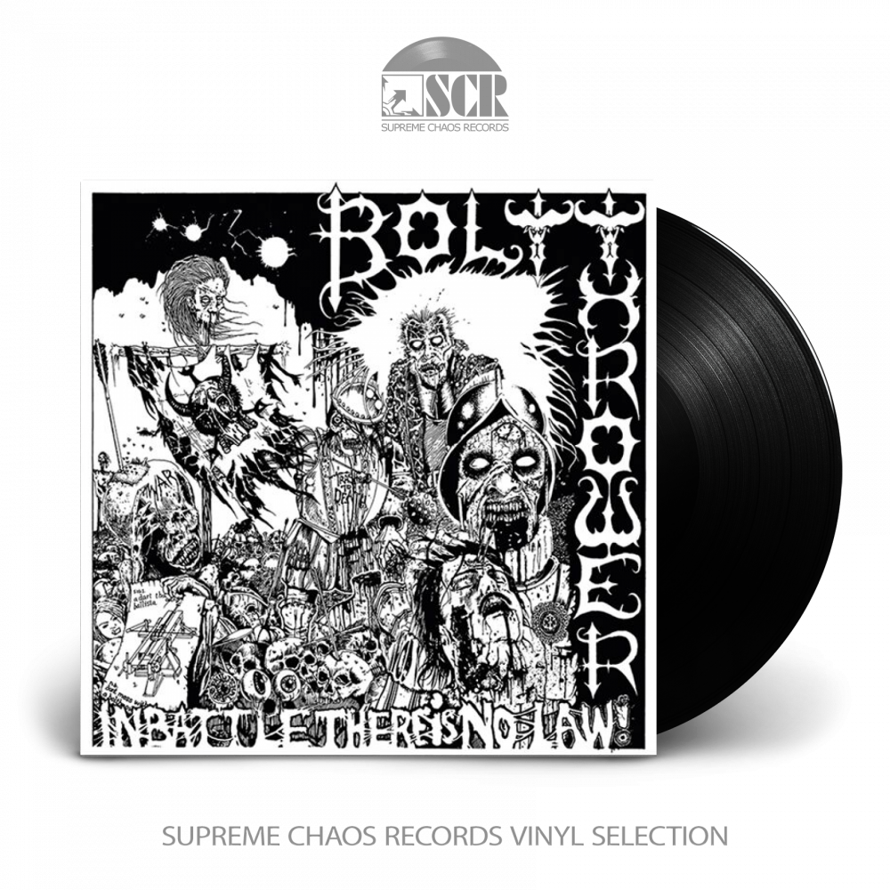 BOLT THROWER - In Battle There Is No Law! [BLACK LP]