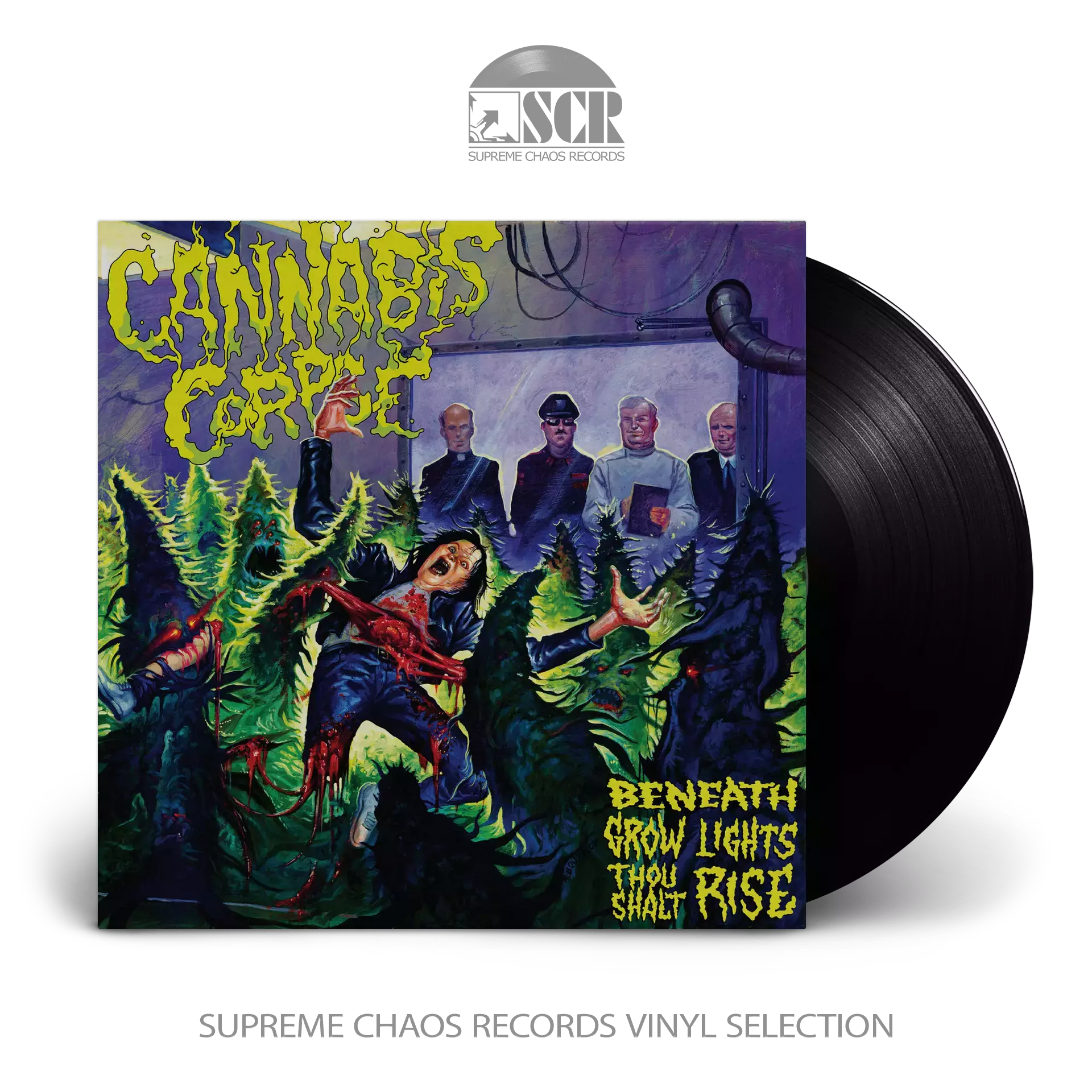 CANNABIS CORPSE - Beneath Grow Lights Thou Shalt Rise [BLACK LP]