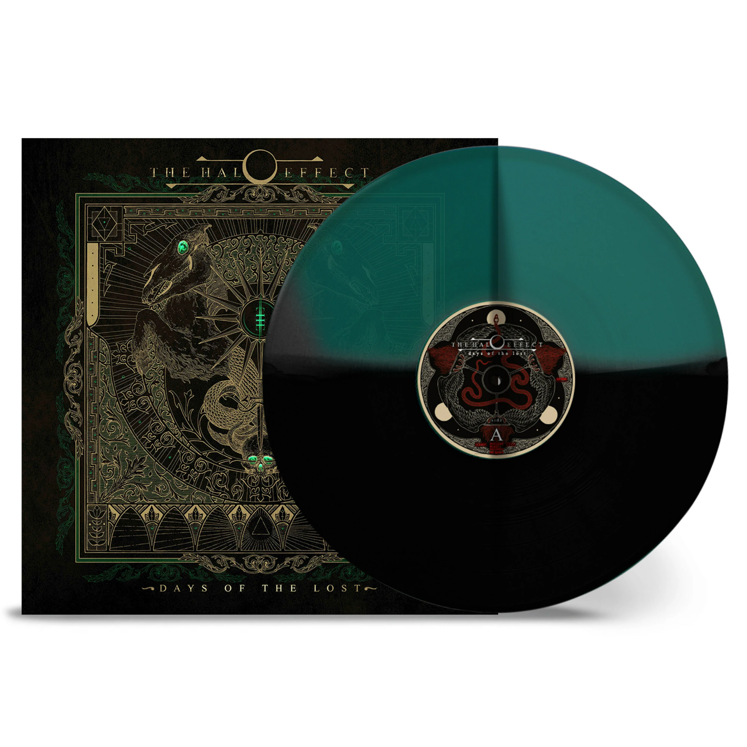 THE HALO EFFECT - Days Of The Lost [BLACK/TRANSPARENT GREEN SPLIT LP]