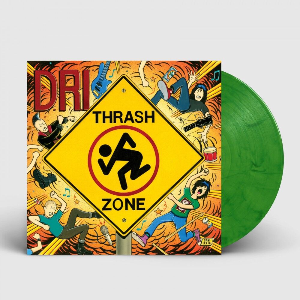 DRI - Thrash Zone [GREEN LP]