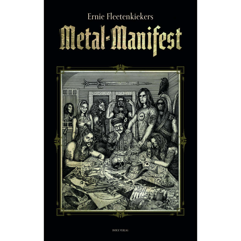 ERNIE FLEETENKIEKER - Metal-Manifest [HARDCOVER BOOK]
