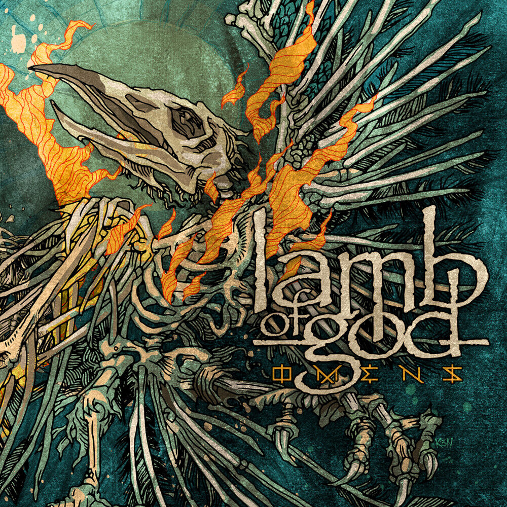 LAMB OF GOD - Omens [WHITE/SKYBLUE LP]