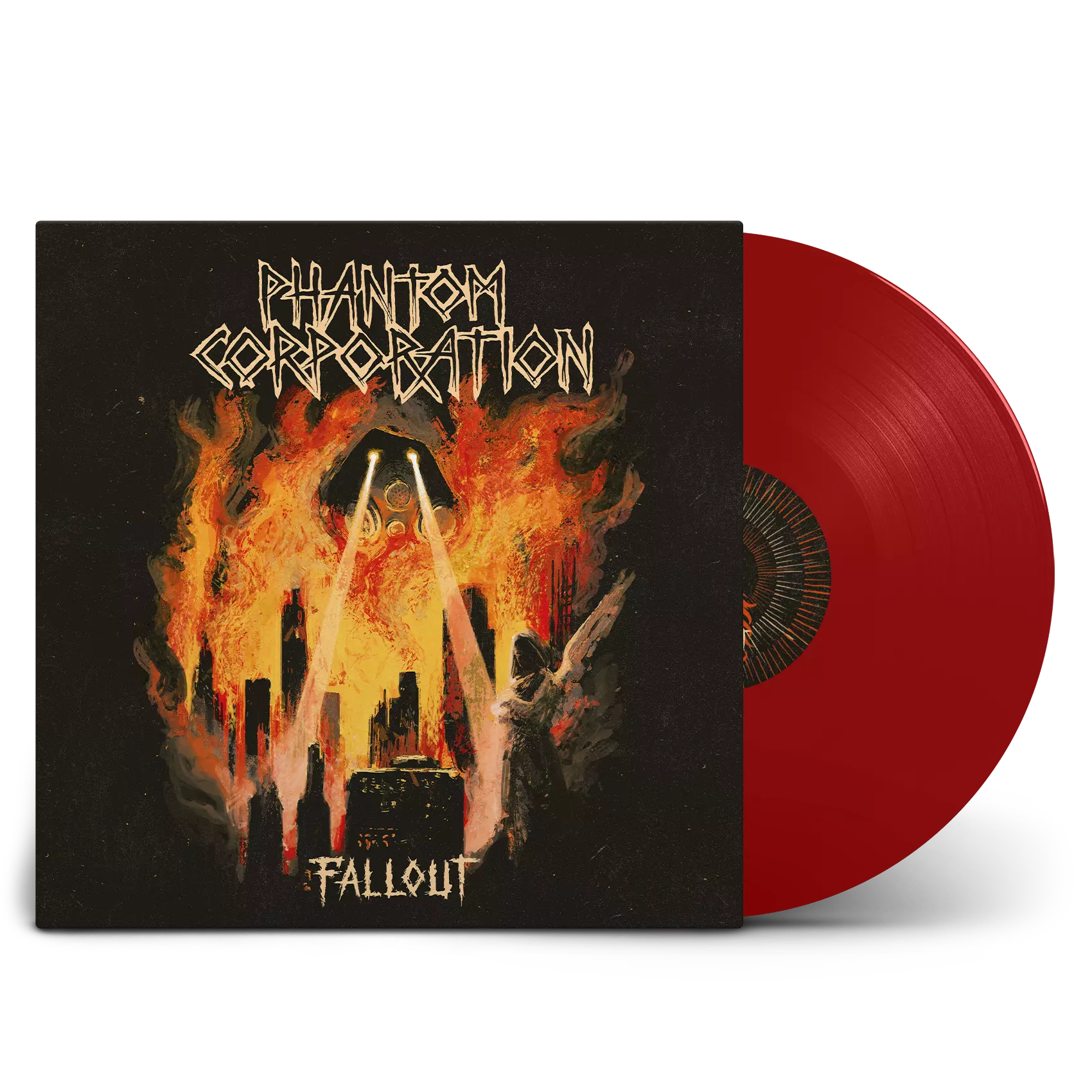 PHANTOM CORPORATION - Fallout [TRANSPARENT RED LP]