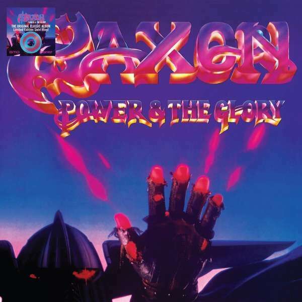SAXON - Power & The Glory [BLUE/PURPLE SWIRL LP]