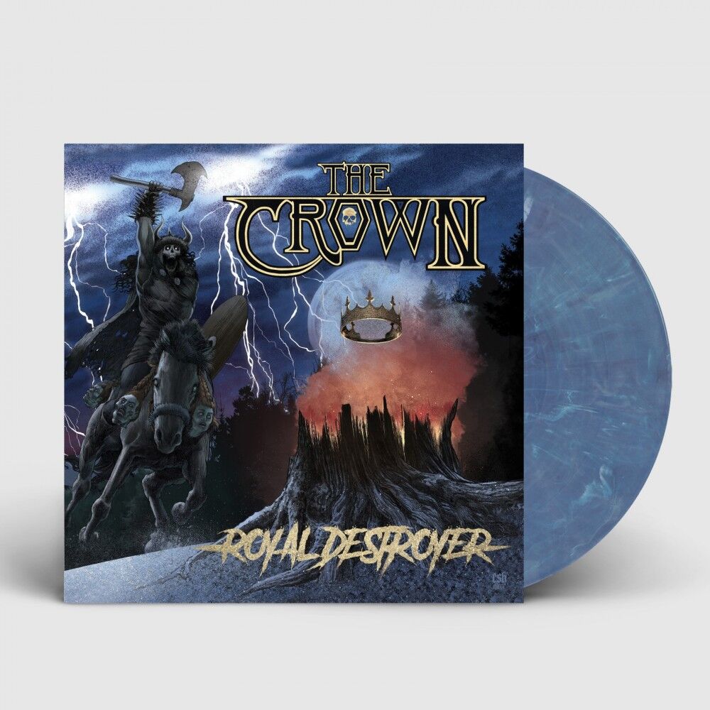 THE CROWN - Royal Destroyer [CLEAR/BLUE LP]