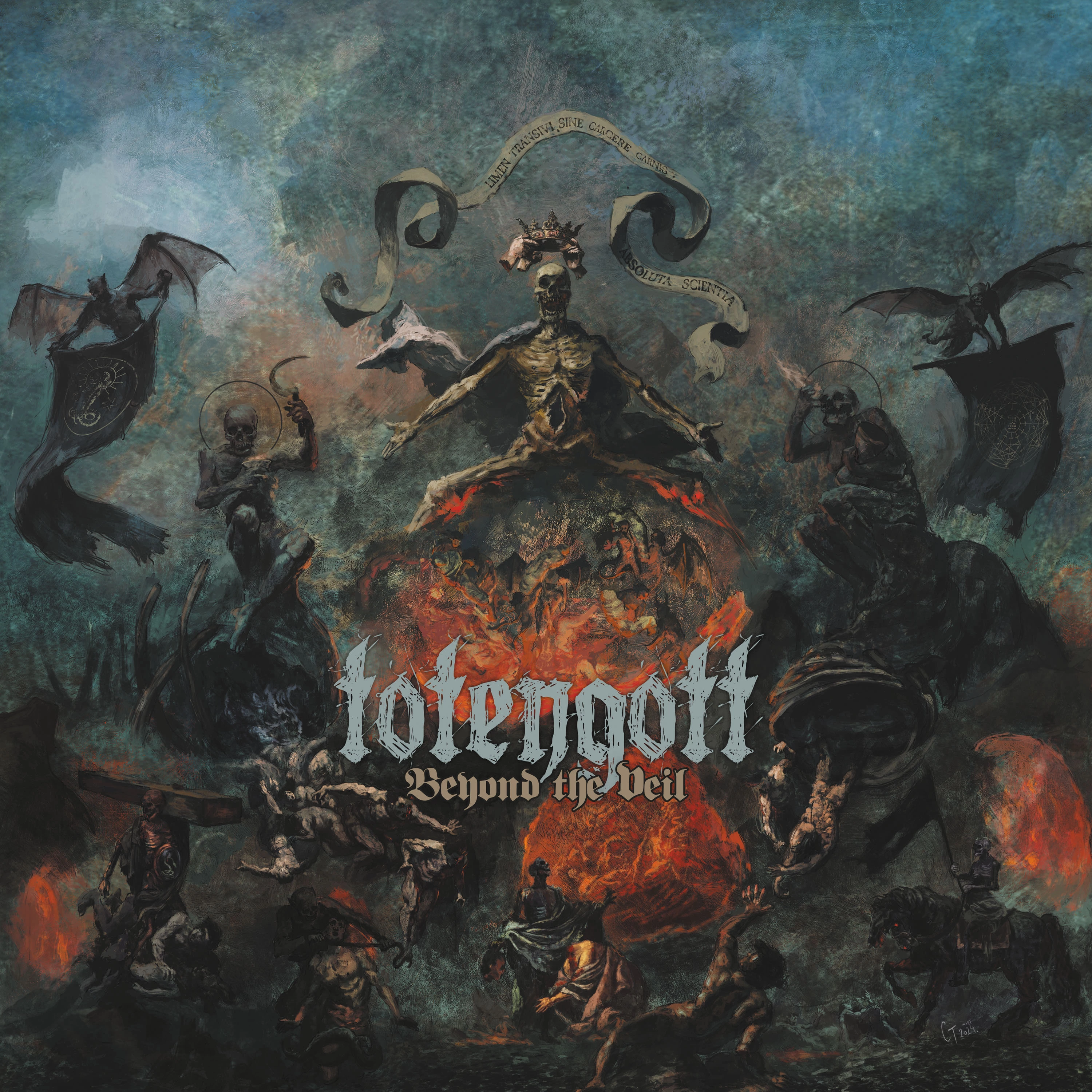 TOTENGOTT - Beyond The Veil [TRANSPARENT ORANGE LP]