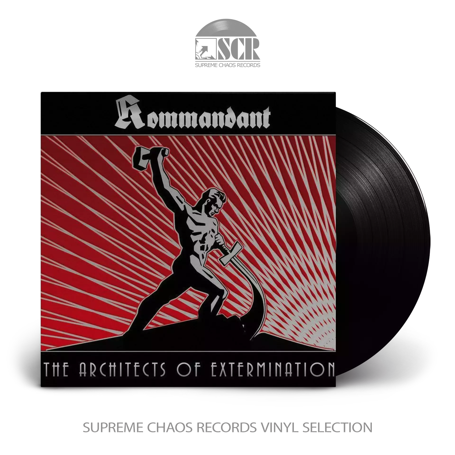 KOMMANDANT - The Architects Of Extermination [BLACK LP]