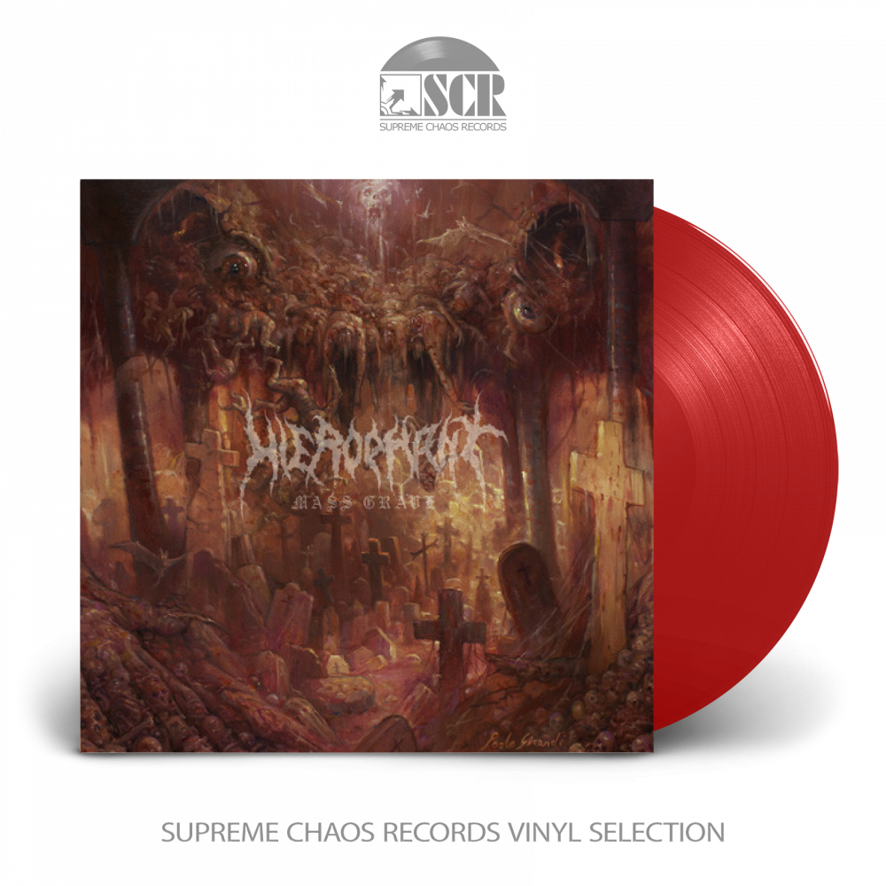 HIEROPHANT - Mass Grave [RED LP]