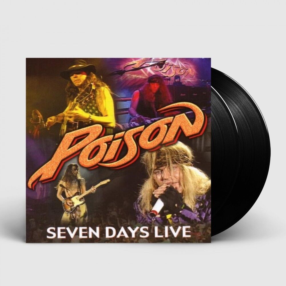 POISON - Seven Days Live [BLACK DLP]