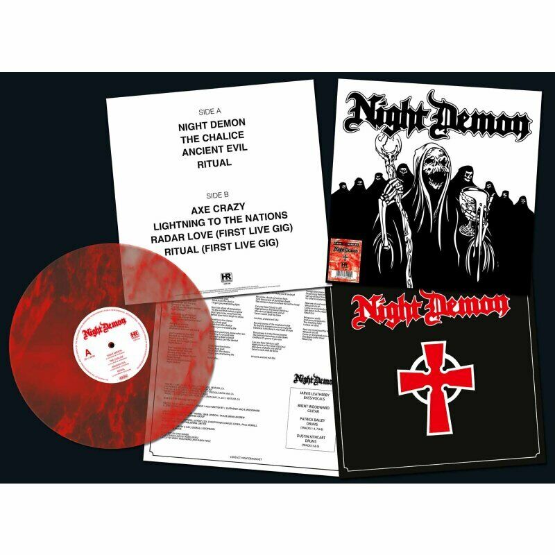 NIGHT DEMON - Night Demon [CLEAR/RED MARBLED LP]