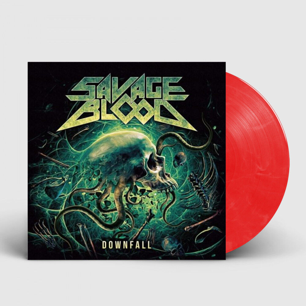 SAVAGE BLOOD - Downfall [RED/WHITE LP]