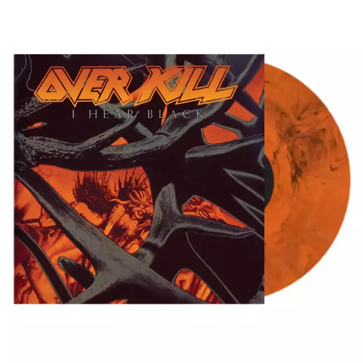 OVERKILL - I Hear Black [BLACK/ORANGE MARBLED LP]