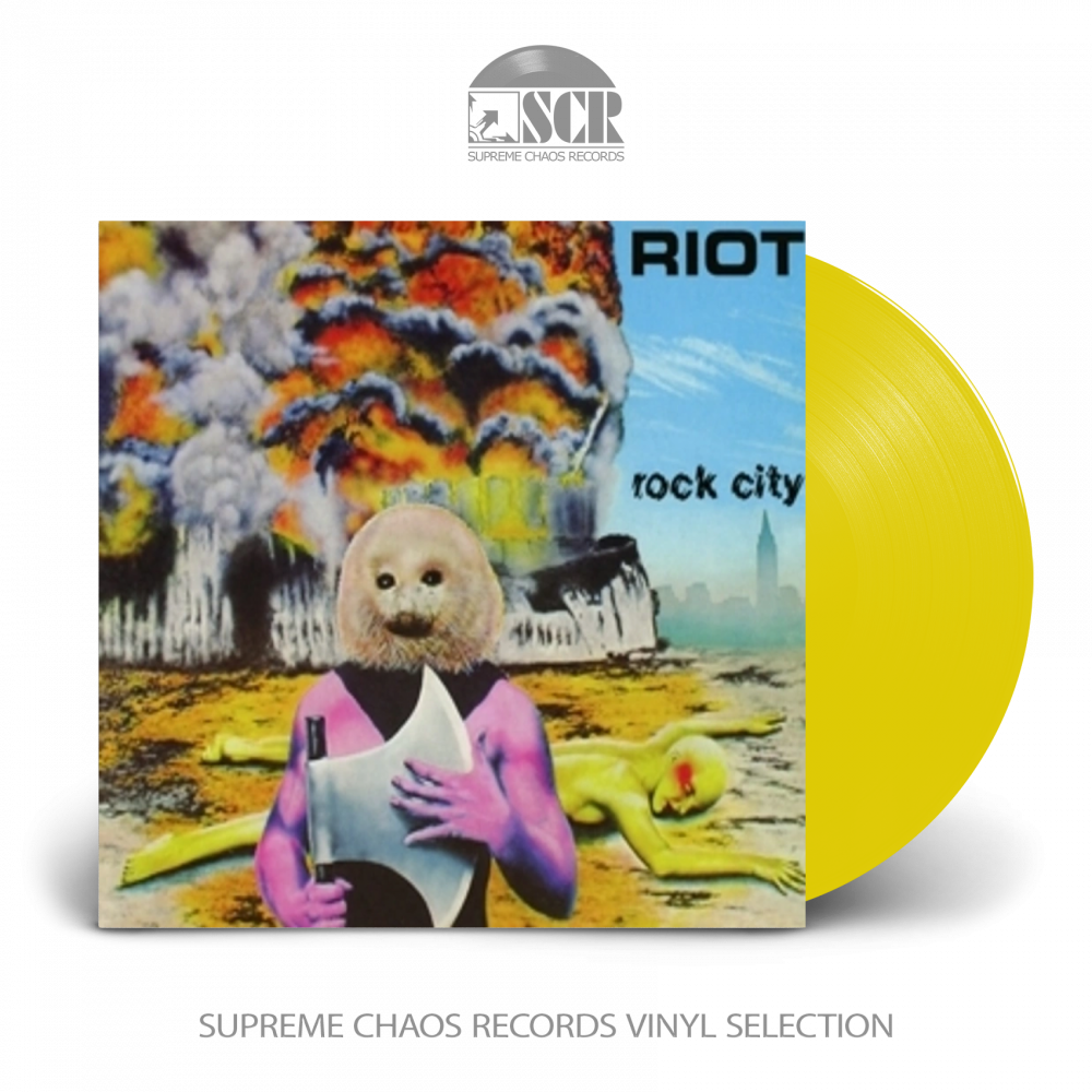 RIOT - Rock City [YELLOW LP]