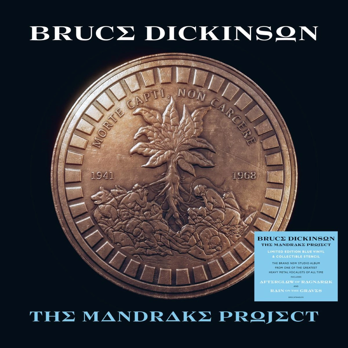 BRUCE DICKINSON - The Mandrake Project [BLUE DLP]