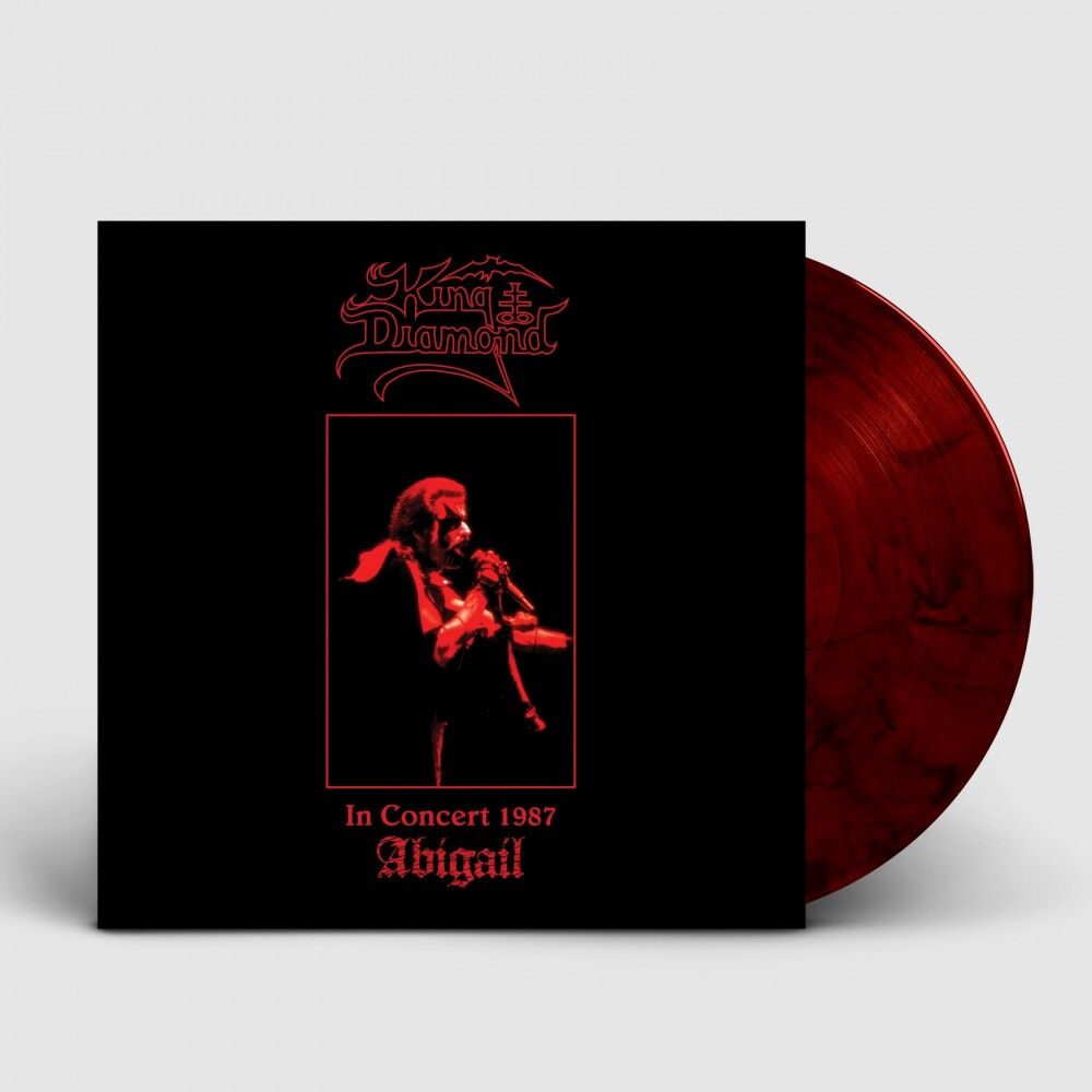 KING DIAMOND - In Concert 1987 - Abigail [RED/BLACK LP]