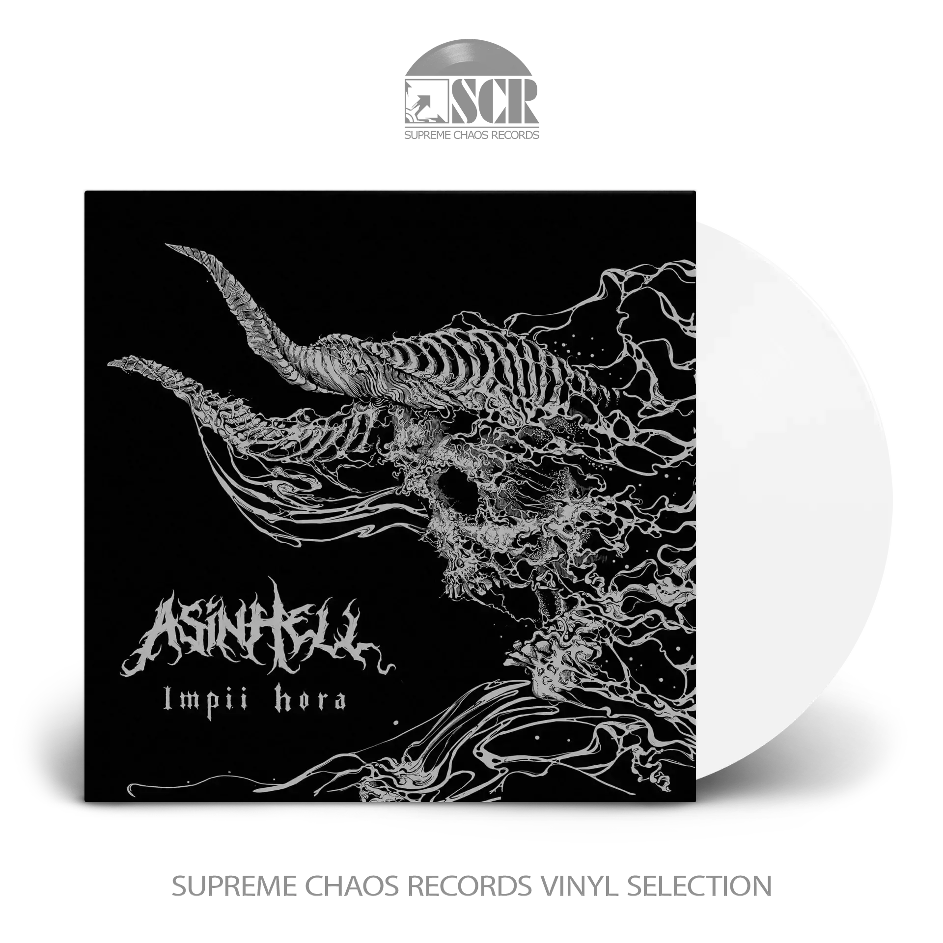 ASINHELL - Impii Hora [WHITE LP]