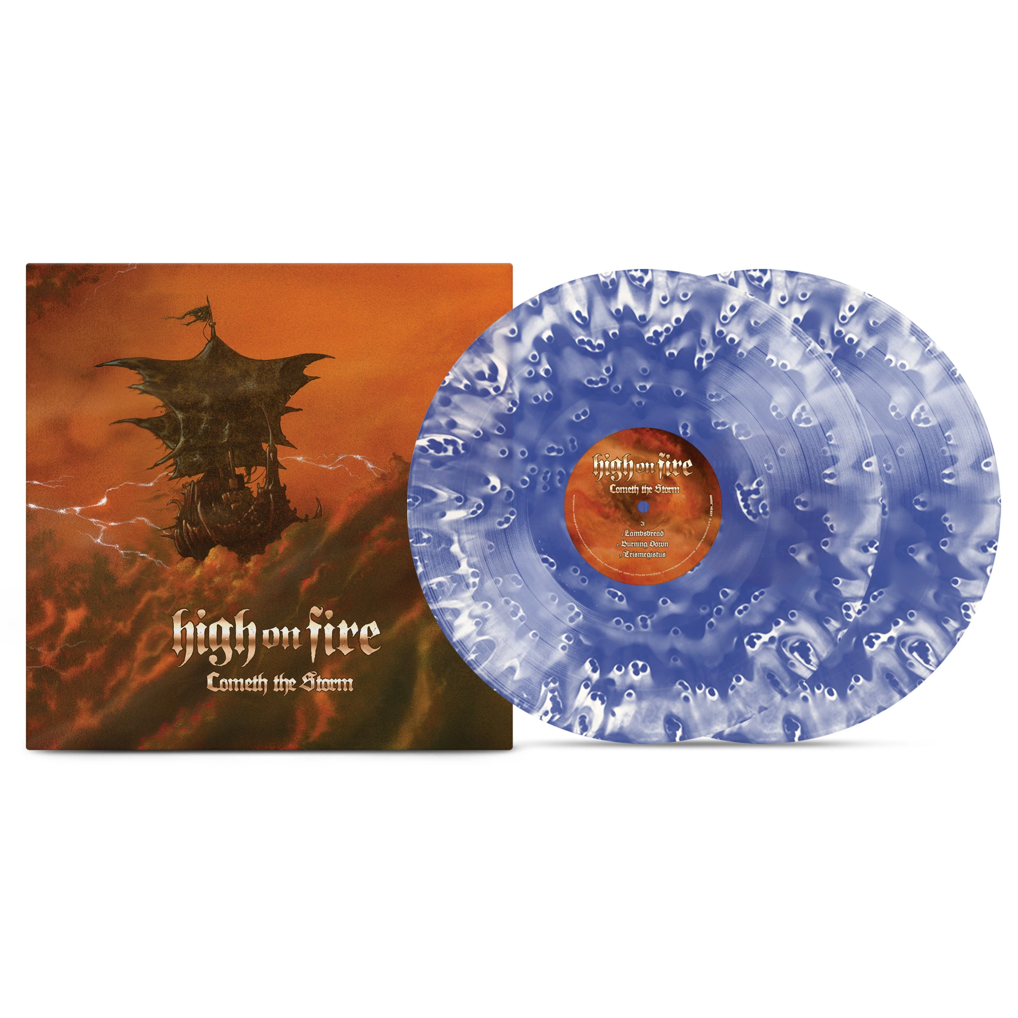 HIGH ON FIRE - Cometh The Storm [GHOSTLY COBALT/MILKY CLEAR DLP]