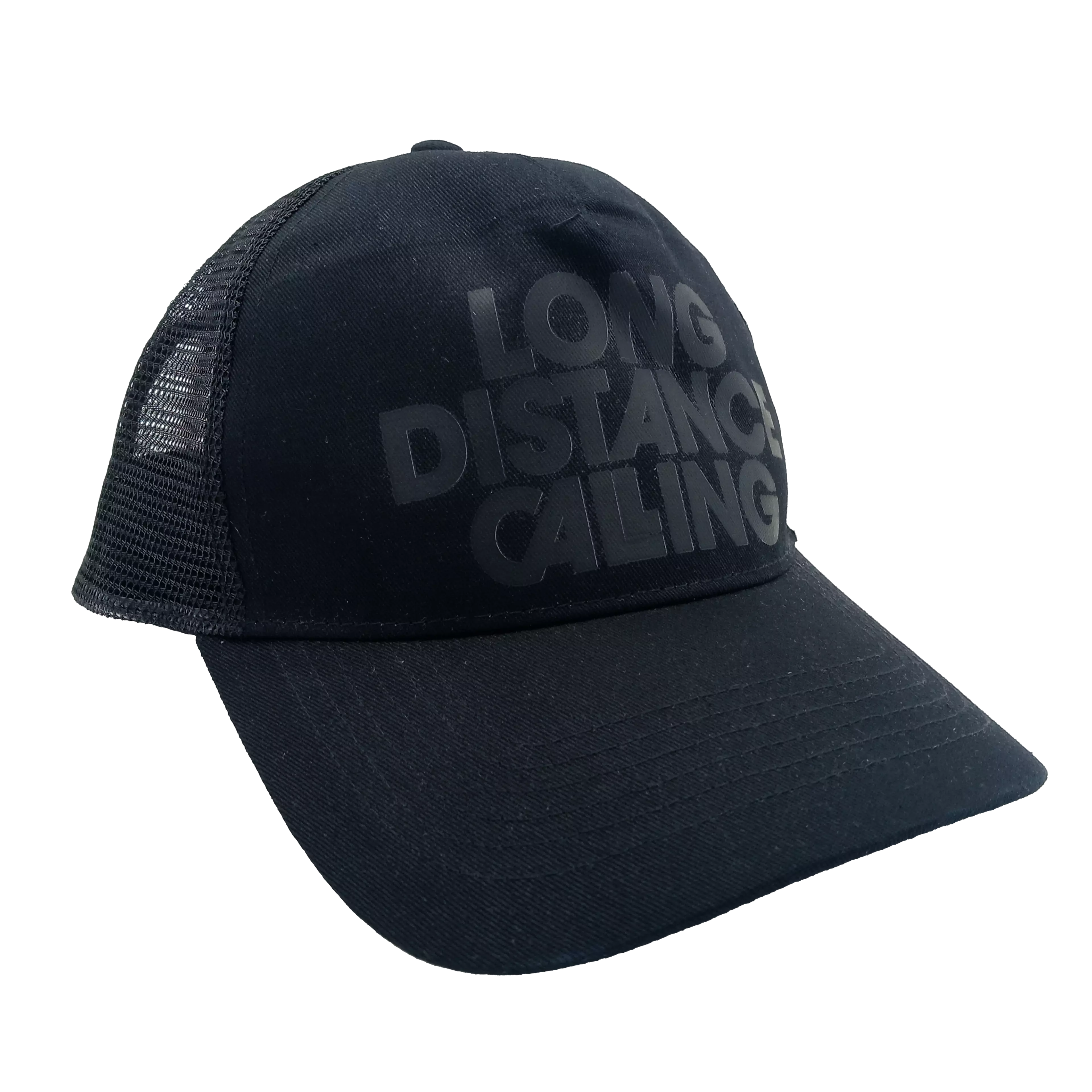 LONG DISTANCE CALLING - Black Logo [CAP]