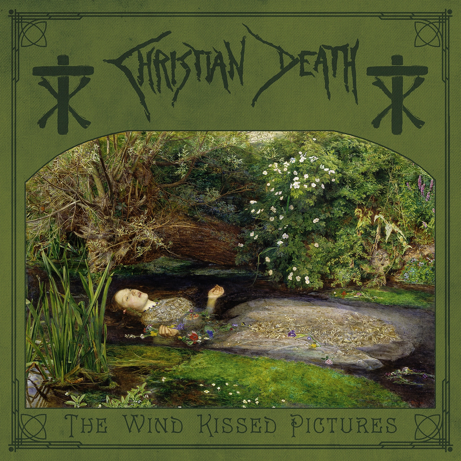 CHRISTIAN DEATH - The Wind Kissed Pictures 2021 [DARK GREEN LP]