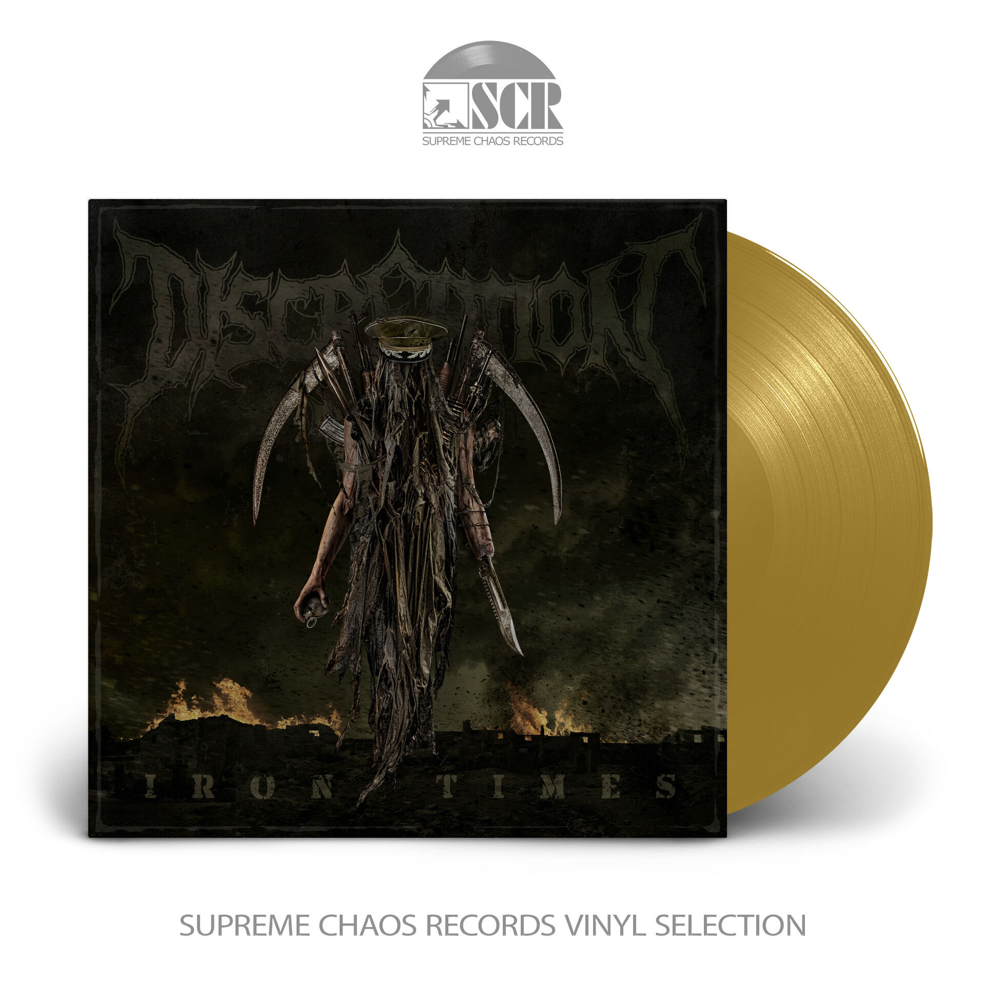 DISCREATION - Iron Times [GOLD LP]