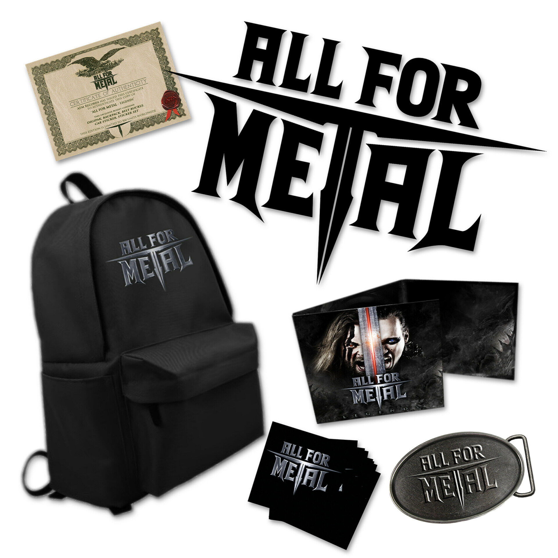 ALL FOR METAL - Legends  [LIMITED BOXSET BOXCD]
