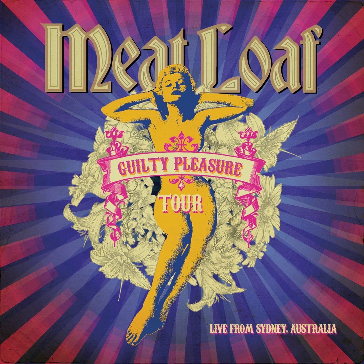 MEAT LOAF - Guilty Pleasure Tour - Live From Sydney, Australia [CLEAR/PURPLE/BLUE 2-LP+DVD DLP]