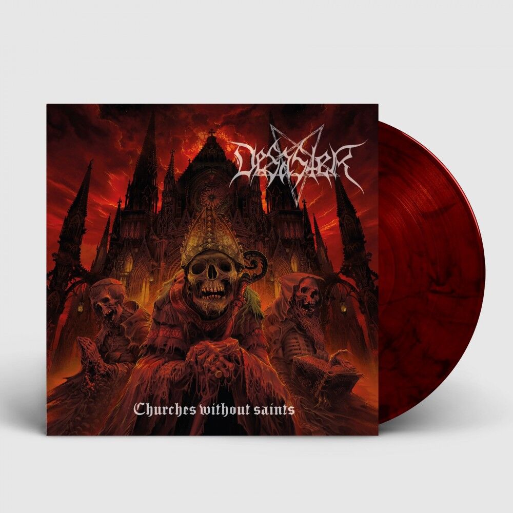 DESASTER - Churches Without Saints [DARK RED LP]