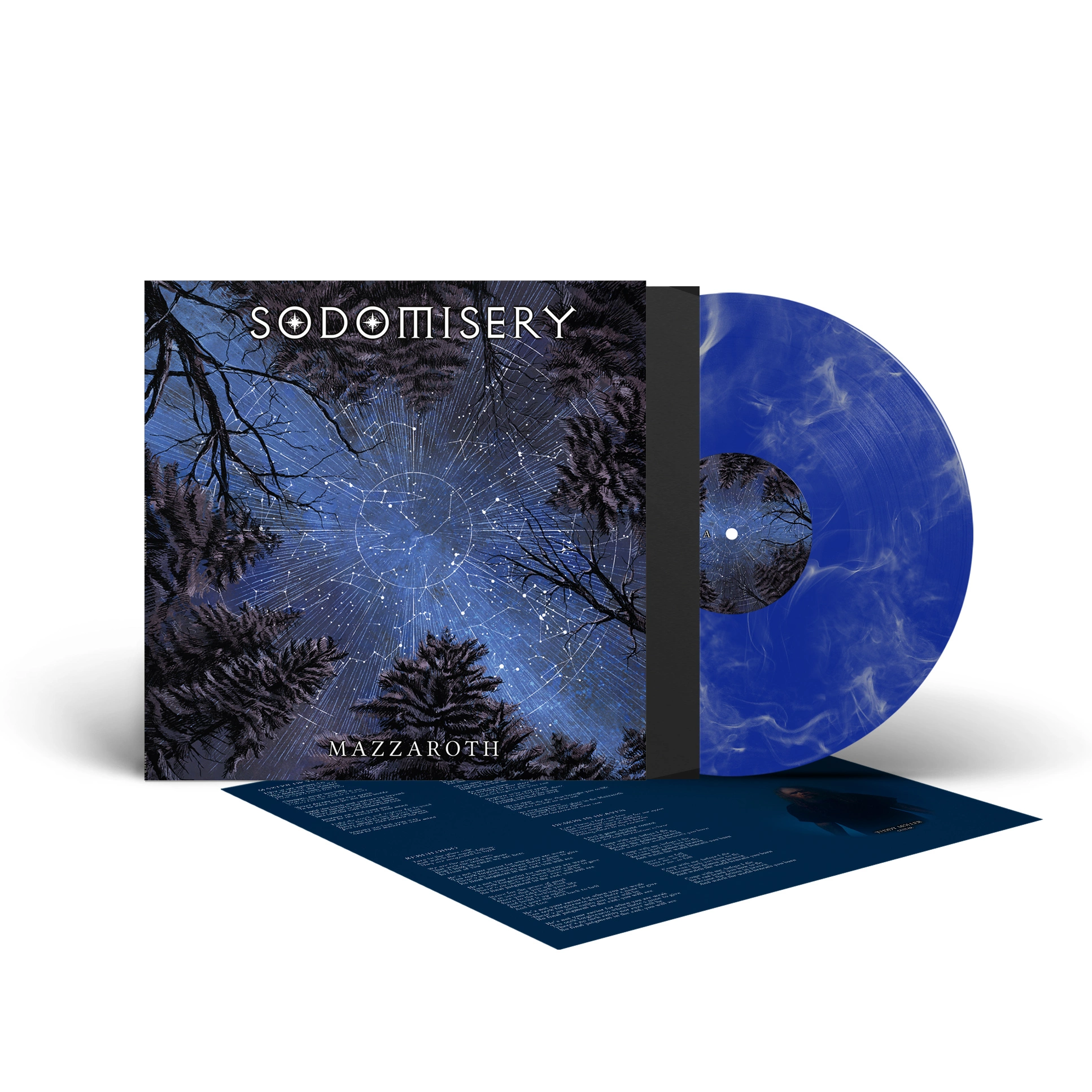 SODOMISERY - Mazzaroth [BLUE/WHITE LP]