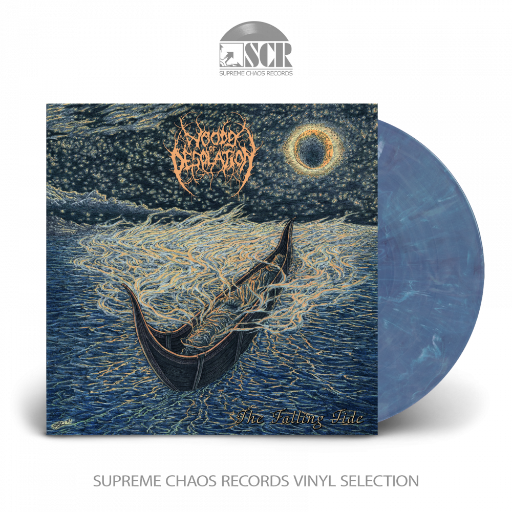 WOODS OF DESOLATION - The Falling Tide [BLUE/WHITE/BLACK LP]
