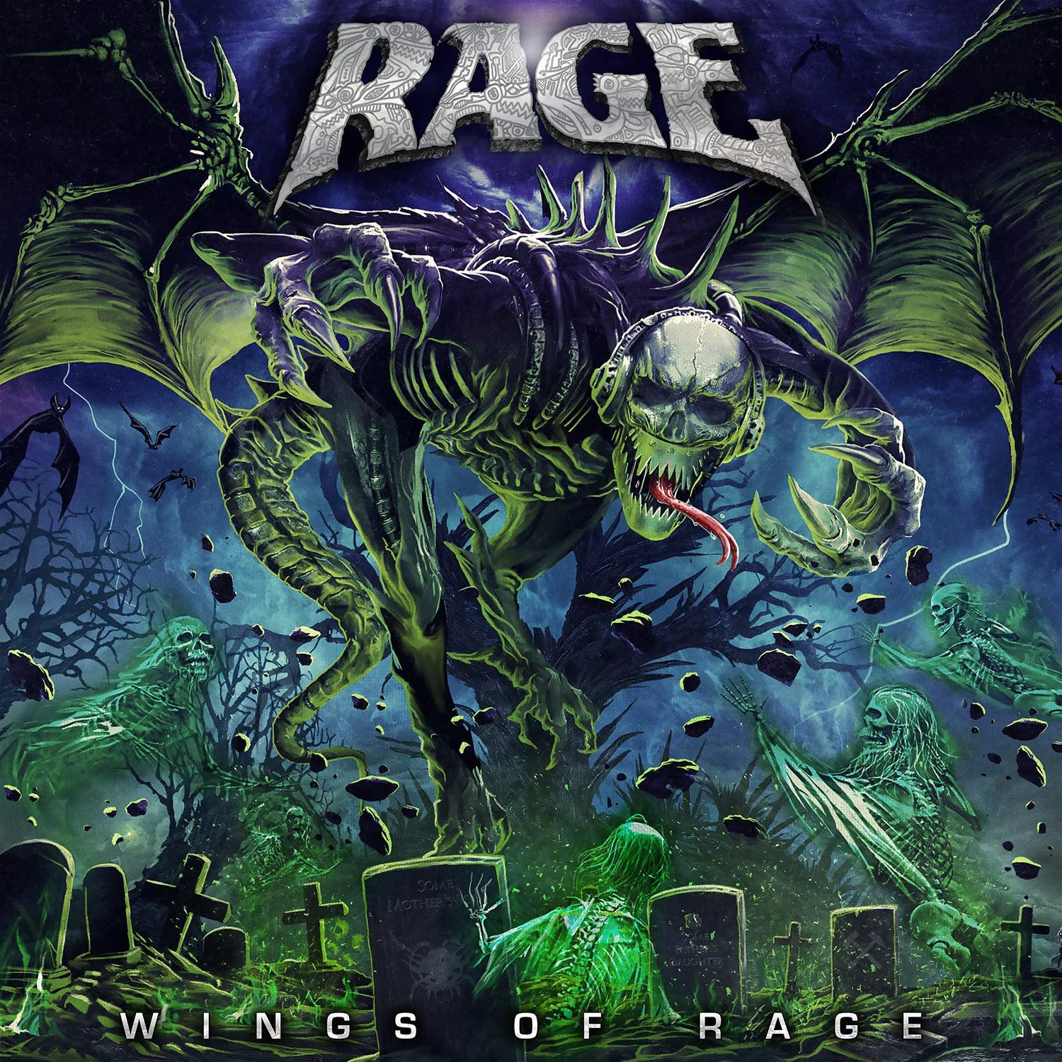 RAGE - Wings Of Rage  [BLACK DLP]