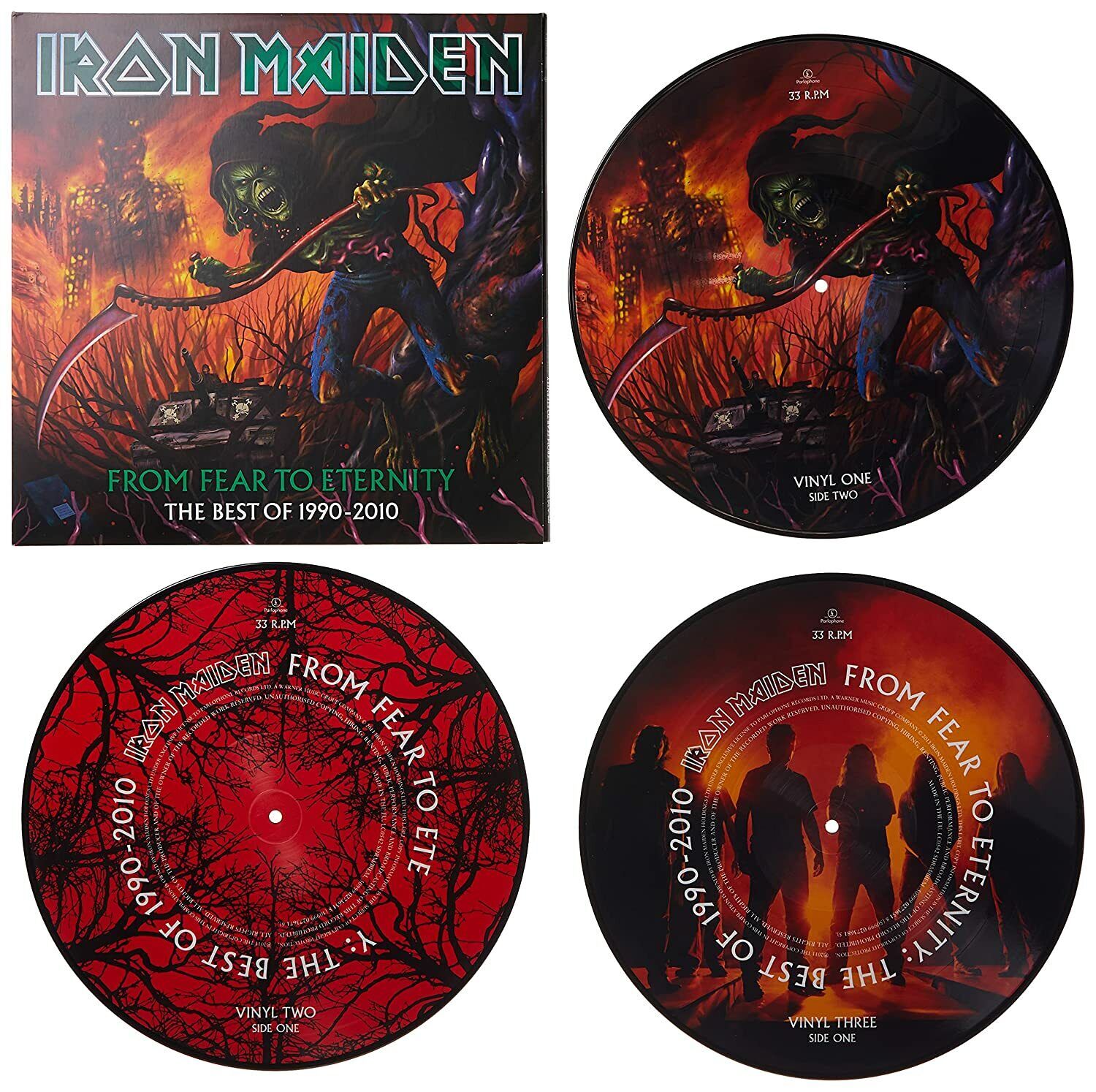 IRON MAIDEN - From Fear To Eternity - The Best Of 1990-2010 [PICTURE 3LP]
