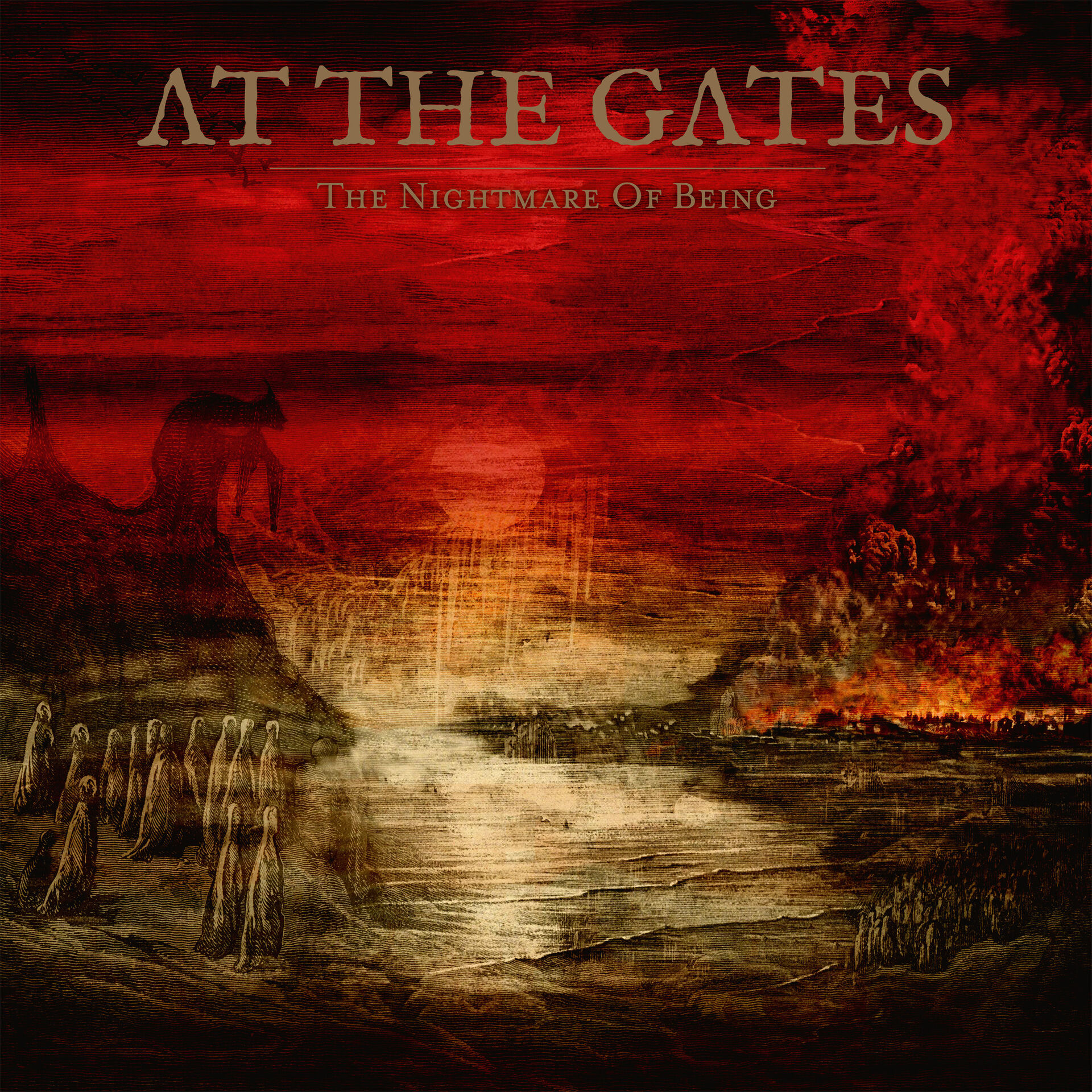AT THE GATES - The Nightmare Of Being [GOLD LP]