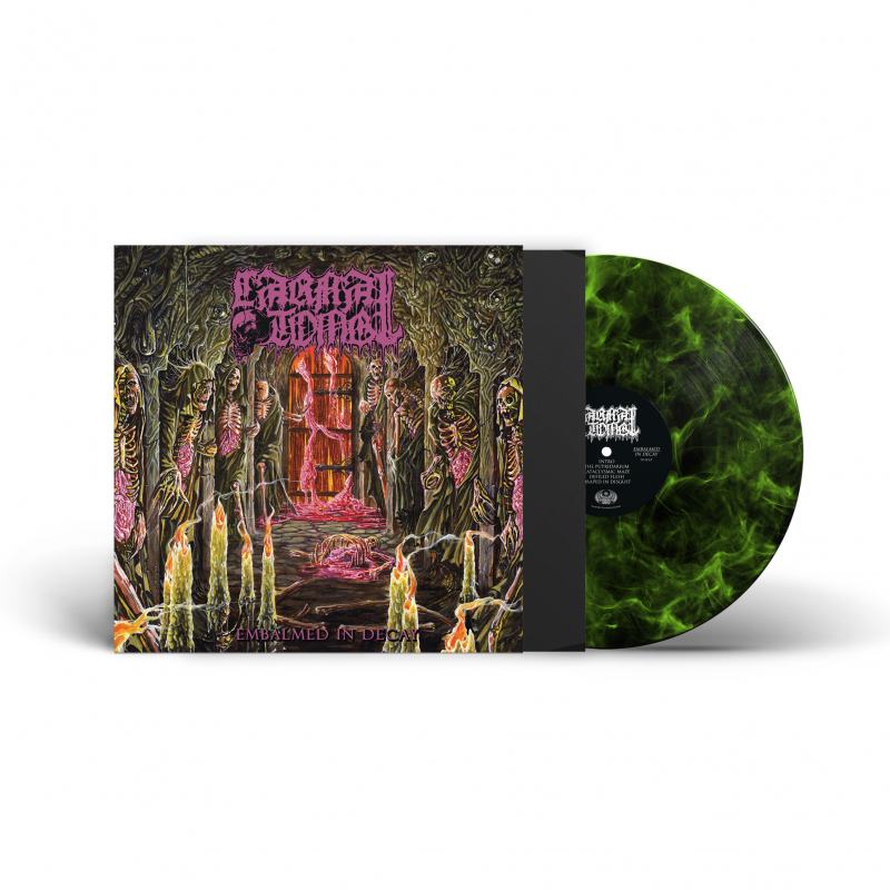 CARNAL TOMB - Embalmed In Decay [LIME/BLACK LP]