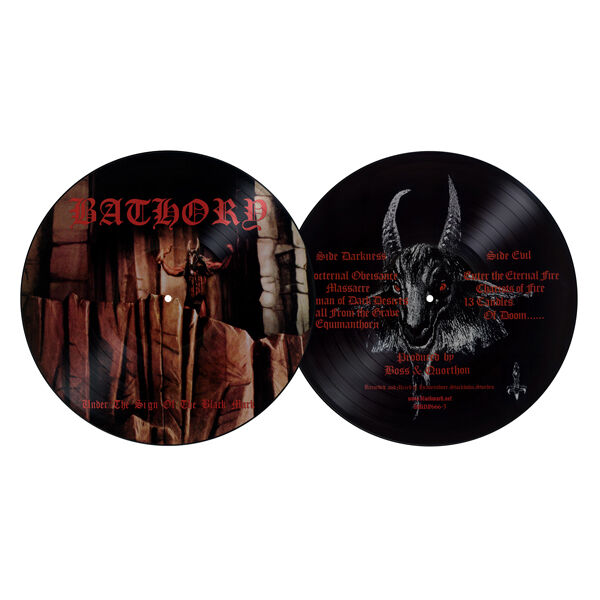 BATHORY - Under The Sign Of The Black Mark [PICTURE PICDISC]