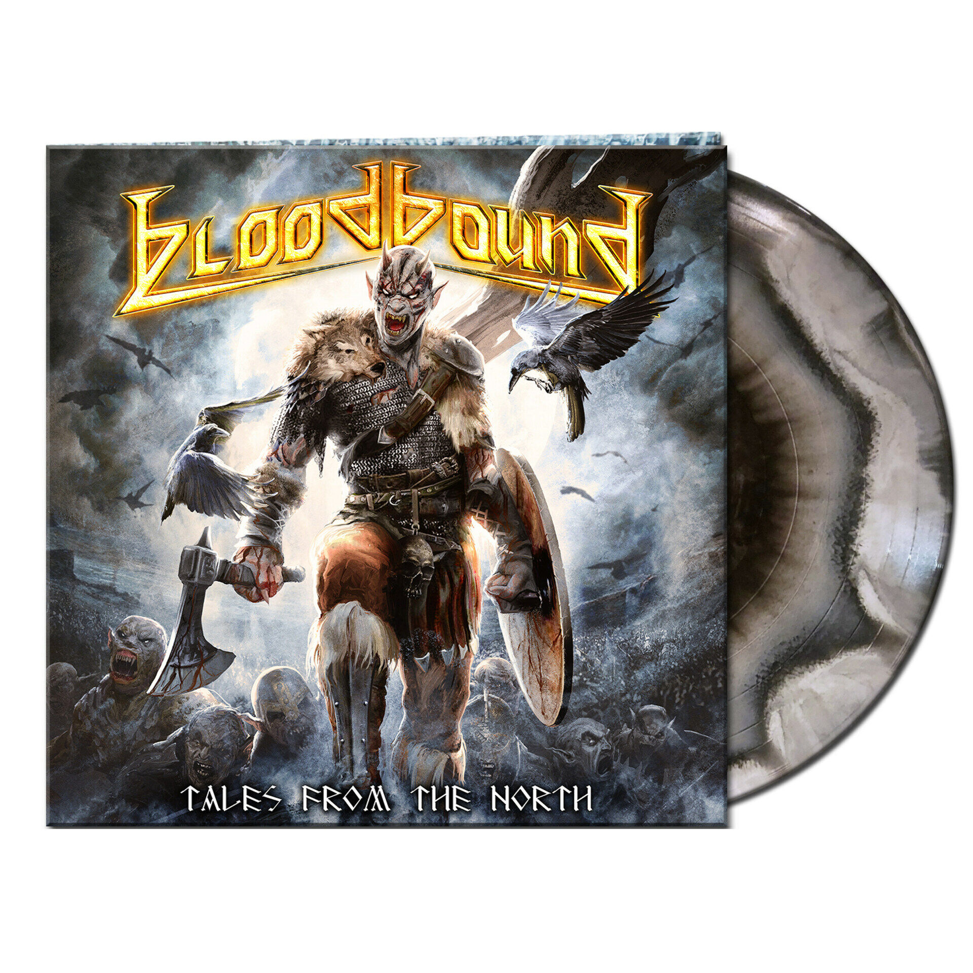 BLOODBOUND - Tales From The North [BLACK/WHITE LP]