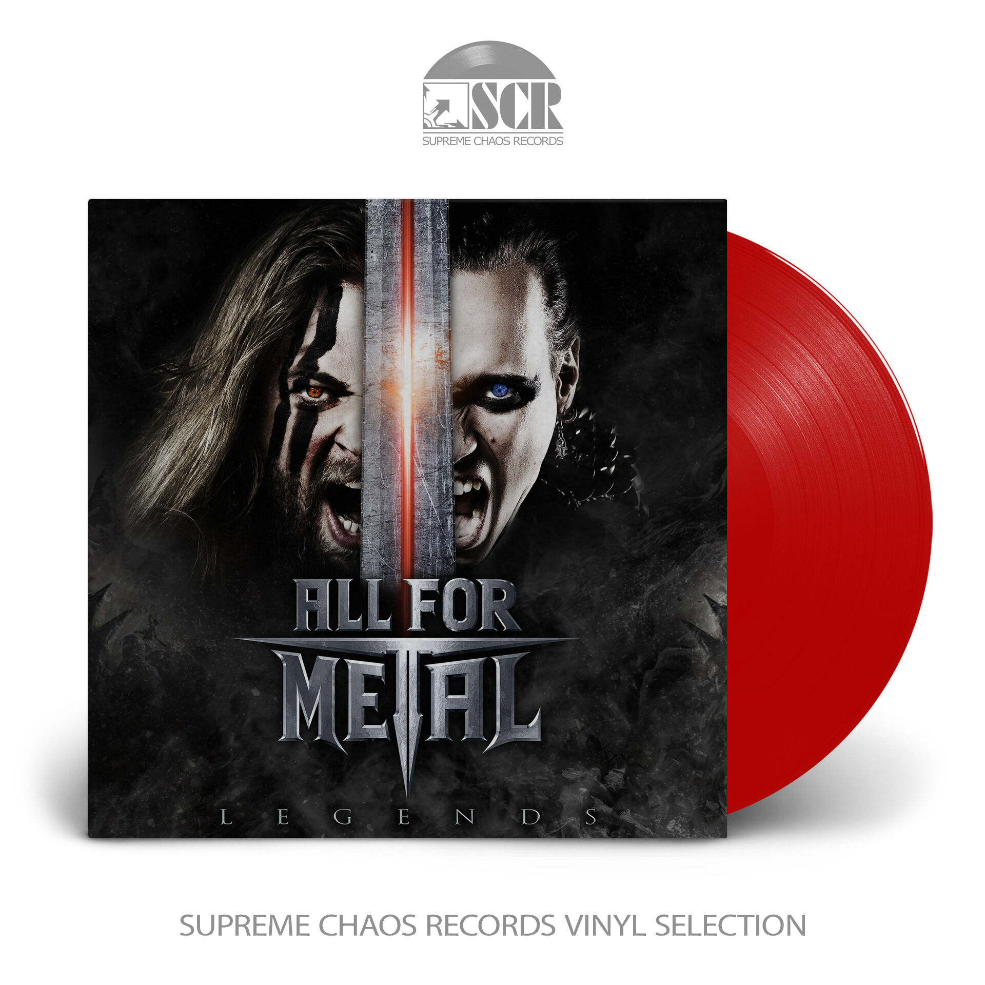 ALL FOR METAL - Legends [RED LP]