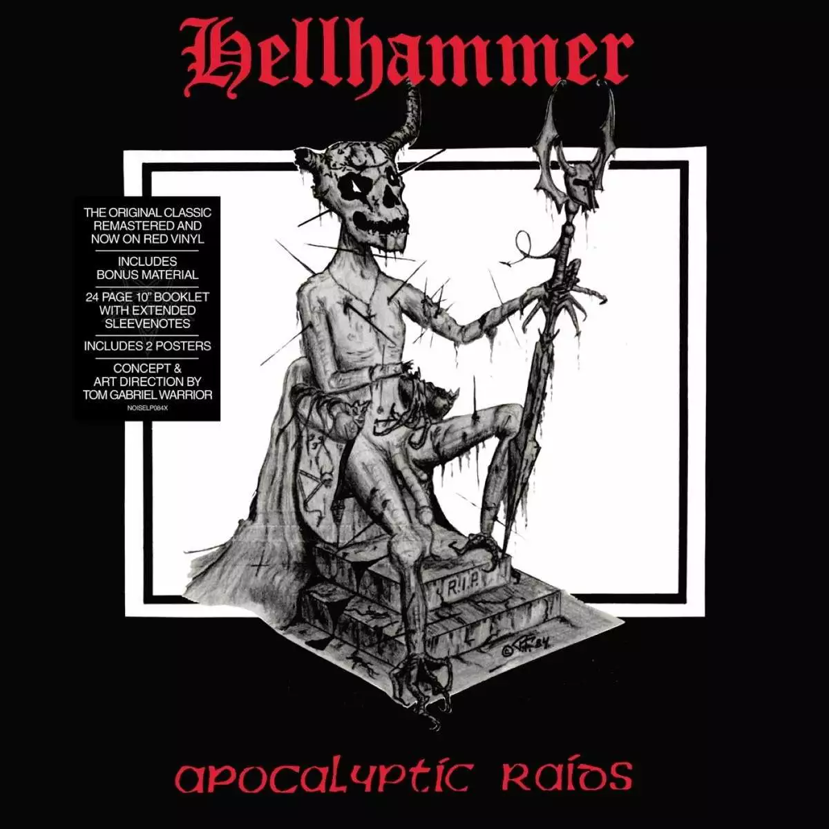 HELLHAMMER - Apocalyptic Raids [RED LP]