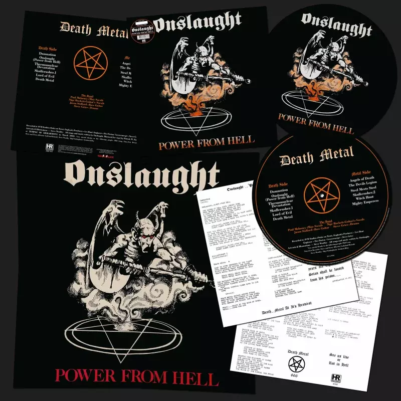 ONSLAUGHT - Power From Hell [PICTURE LP]