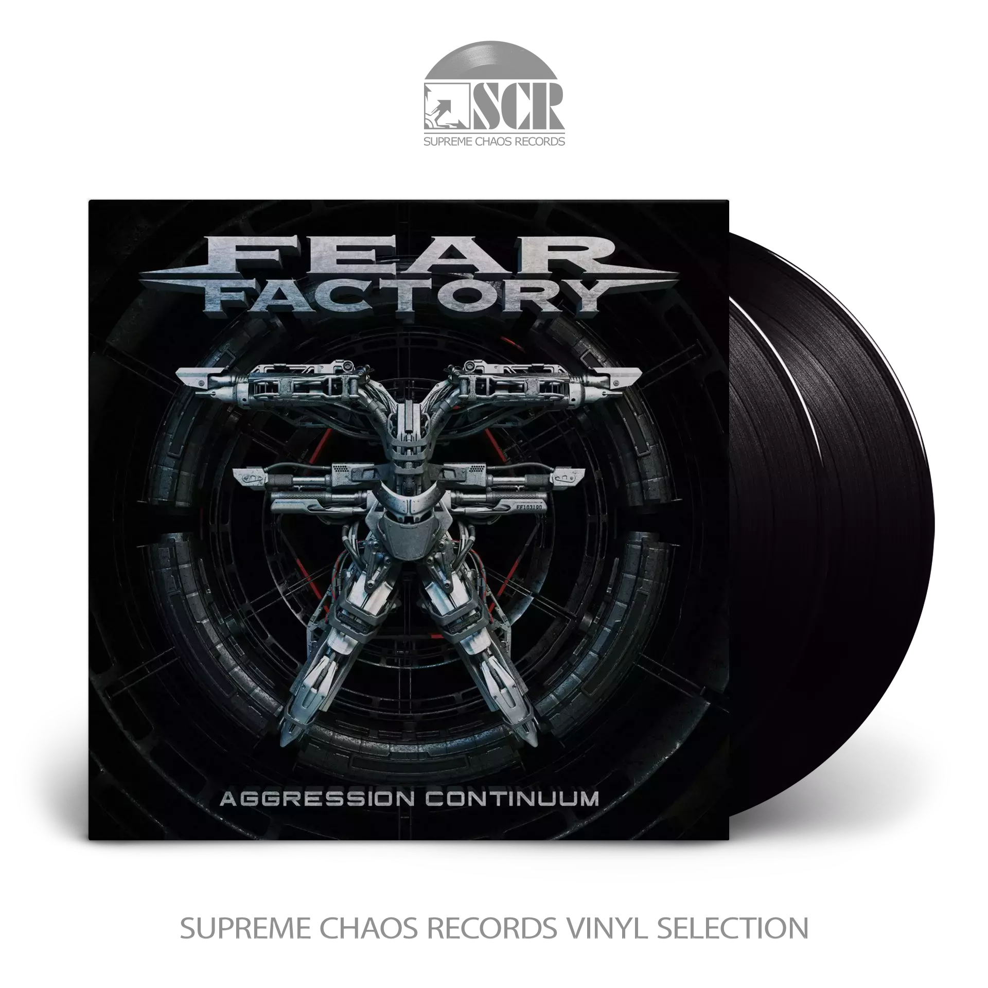 FEAR FACTORY - Aggression Continuum [BLACK DLP]