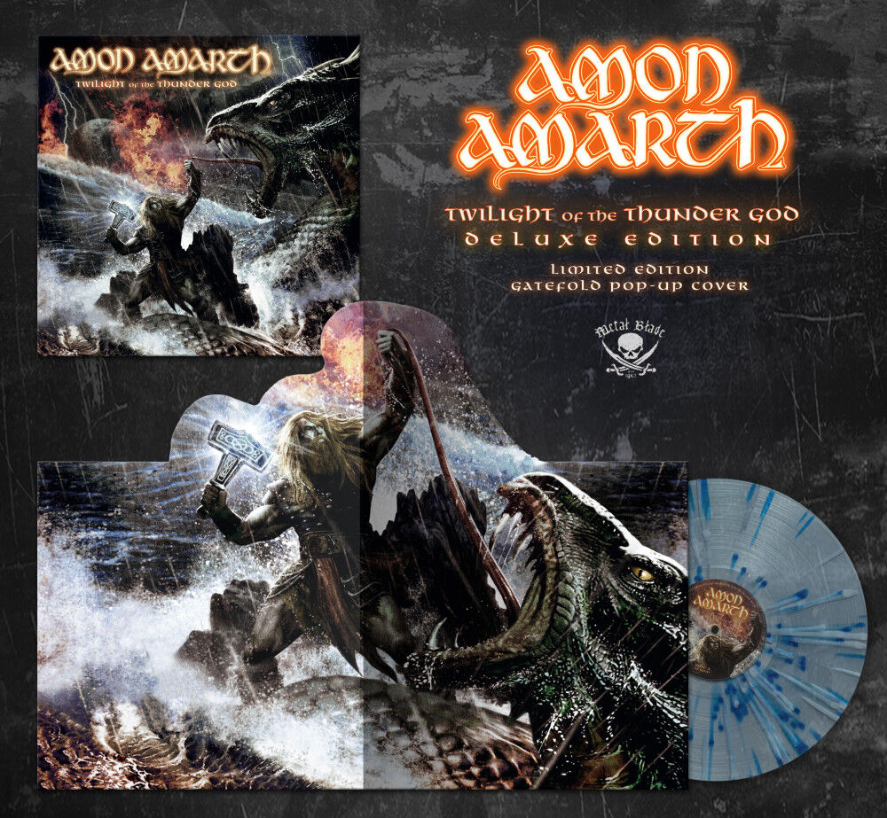 AMON AMARTH - Twilight Of The Thunder God [CLEAR//WHITE/BLUE POPUP LP]