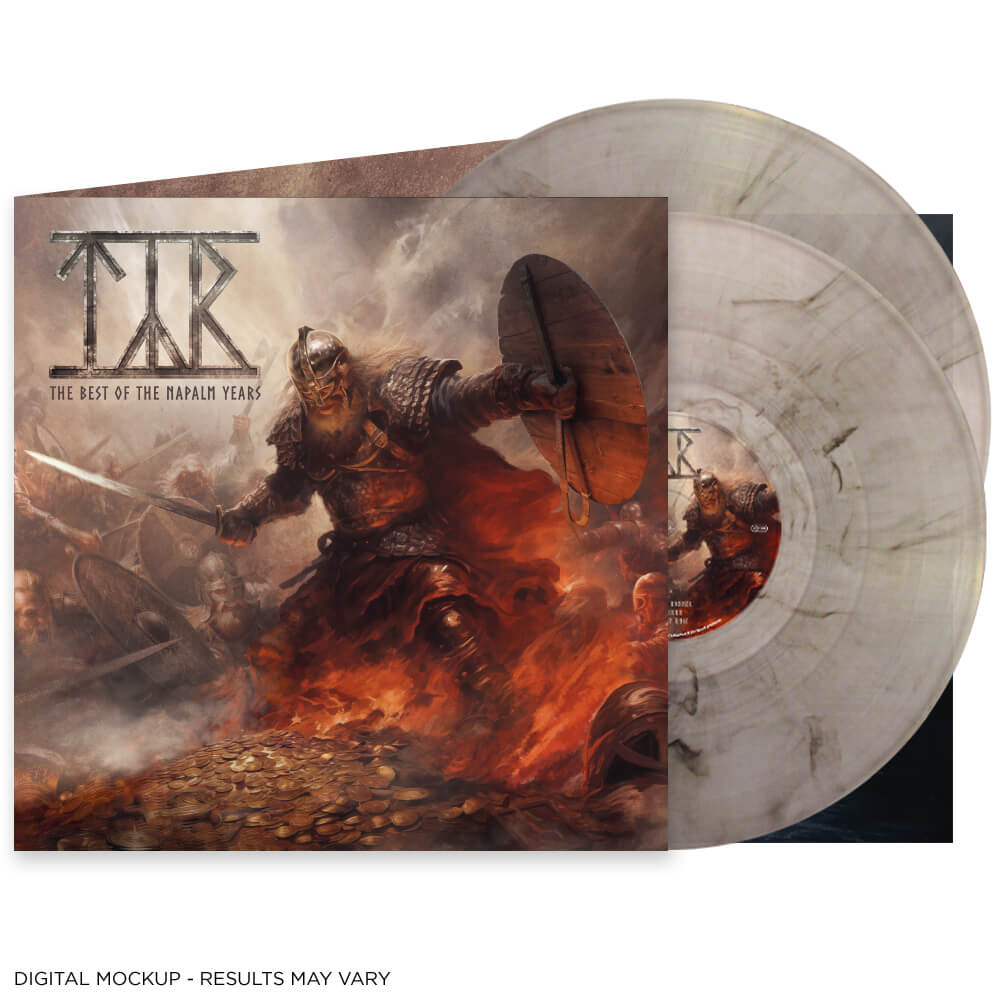 TYR - The Best Of The Napalm Years [SILVER/BLACK MARBLED DLP]