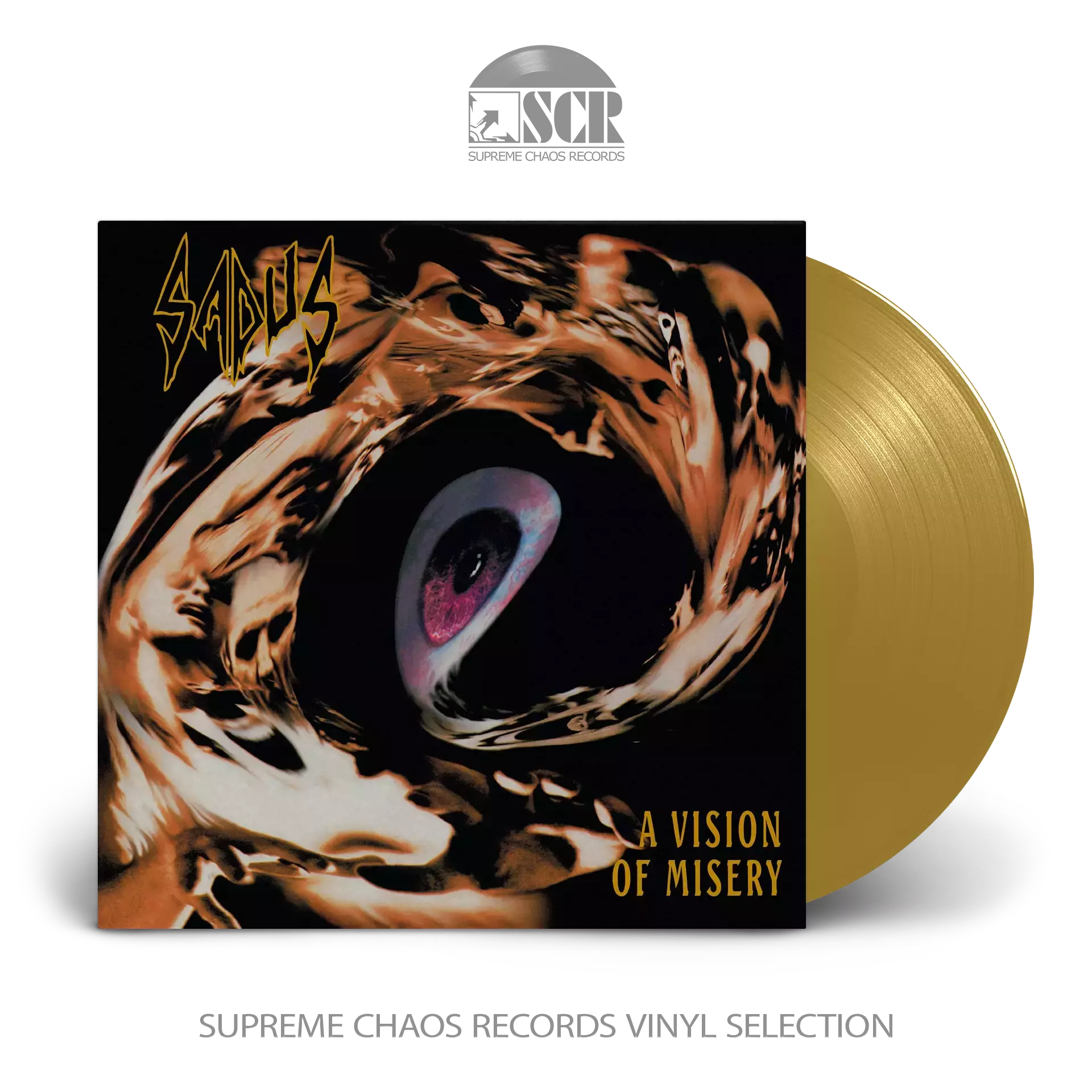 SADUS - A Vision Of Misery [GOLD LP]