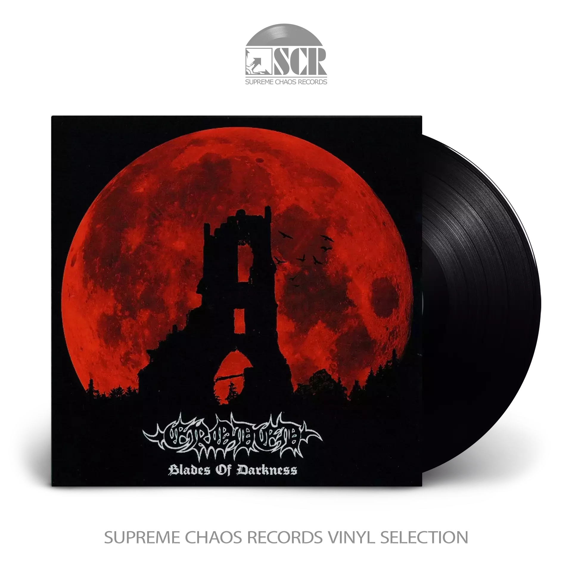 ERODED / DECREPITAPH - Blades Of Darkness/Thrones Of The Diabolical Ones [SPLIT 7" EP - BLACK EP]