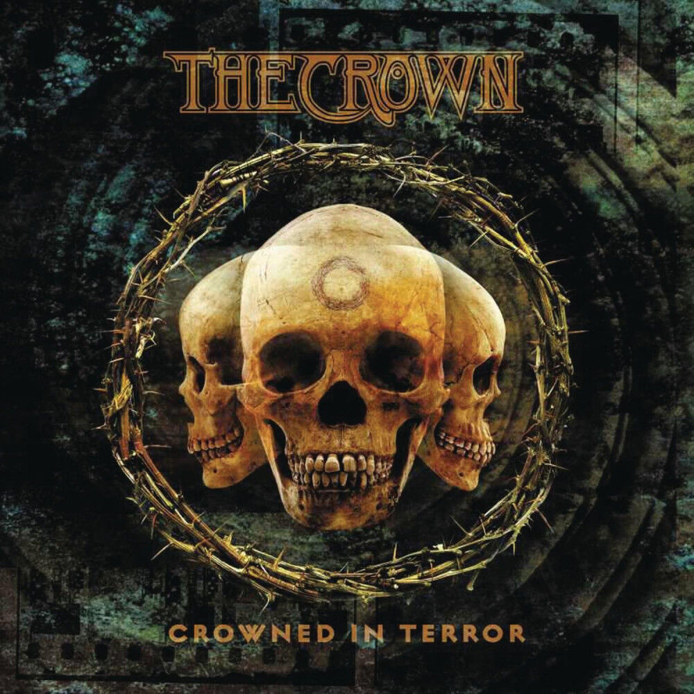 THE CROWN - Crowned In Terror [TEAL/CLEAR LP]