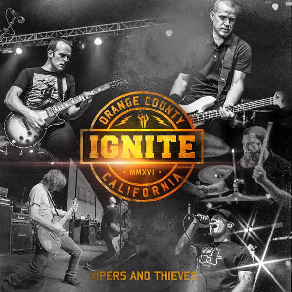 IGNITE - Vipers And Thieves  [CLEAR 7" EP]