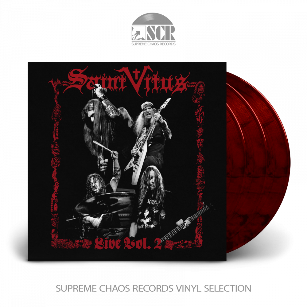 SAINT VITUS - Live Vol. 2 [RED/BLACK 3LP]