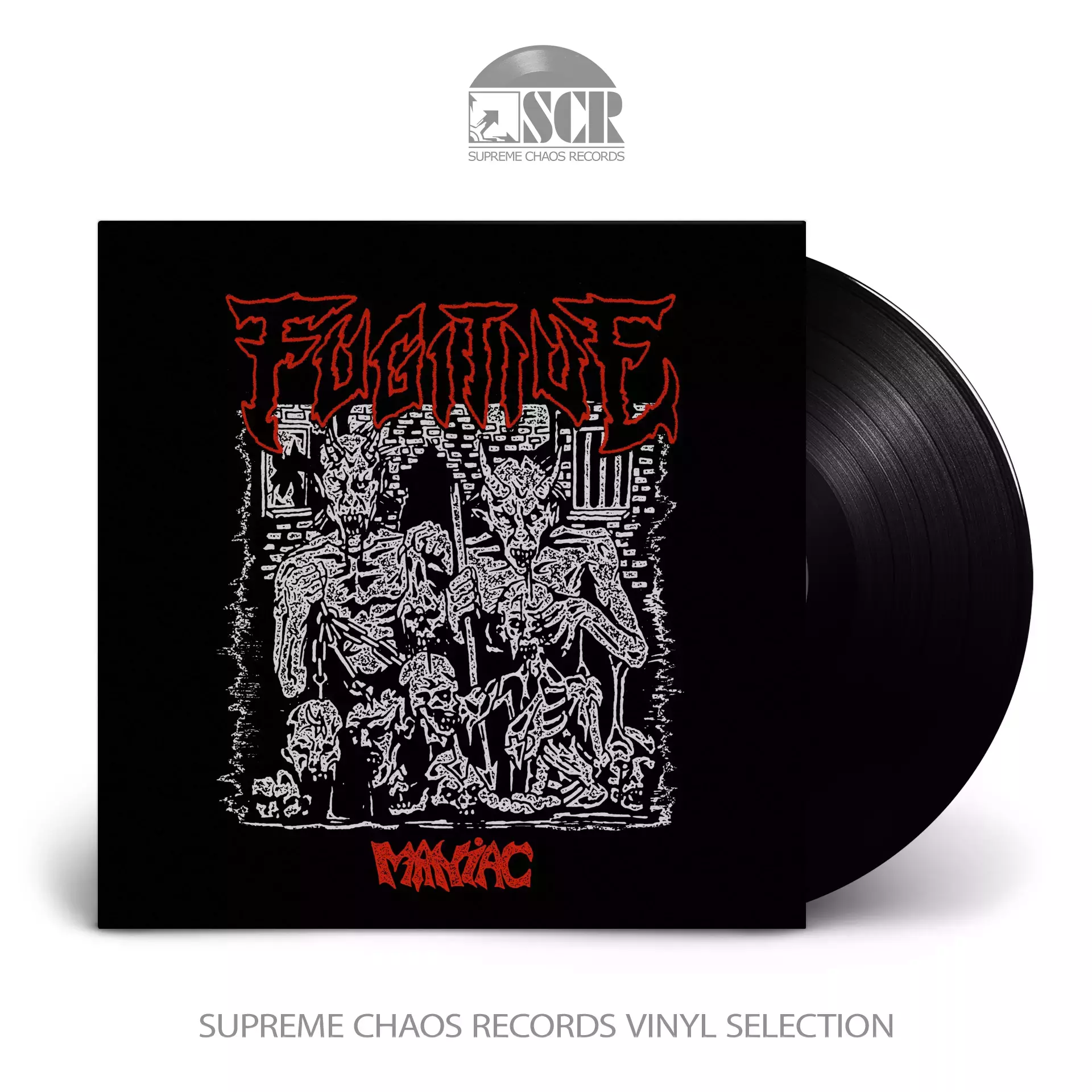 FUGITIVE - Maniac (Black Vinyl) [BLACK LP]